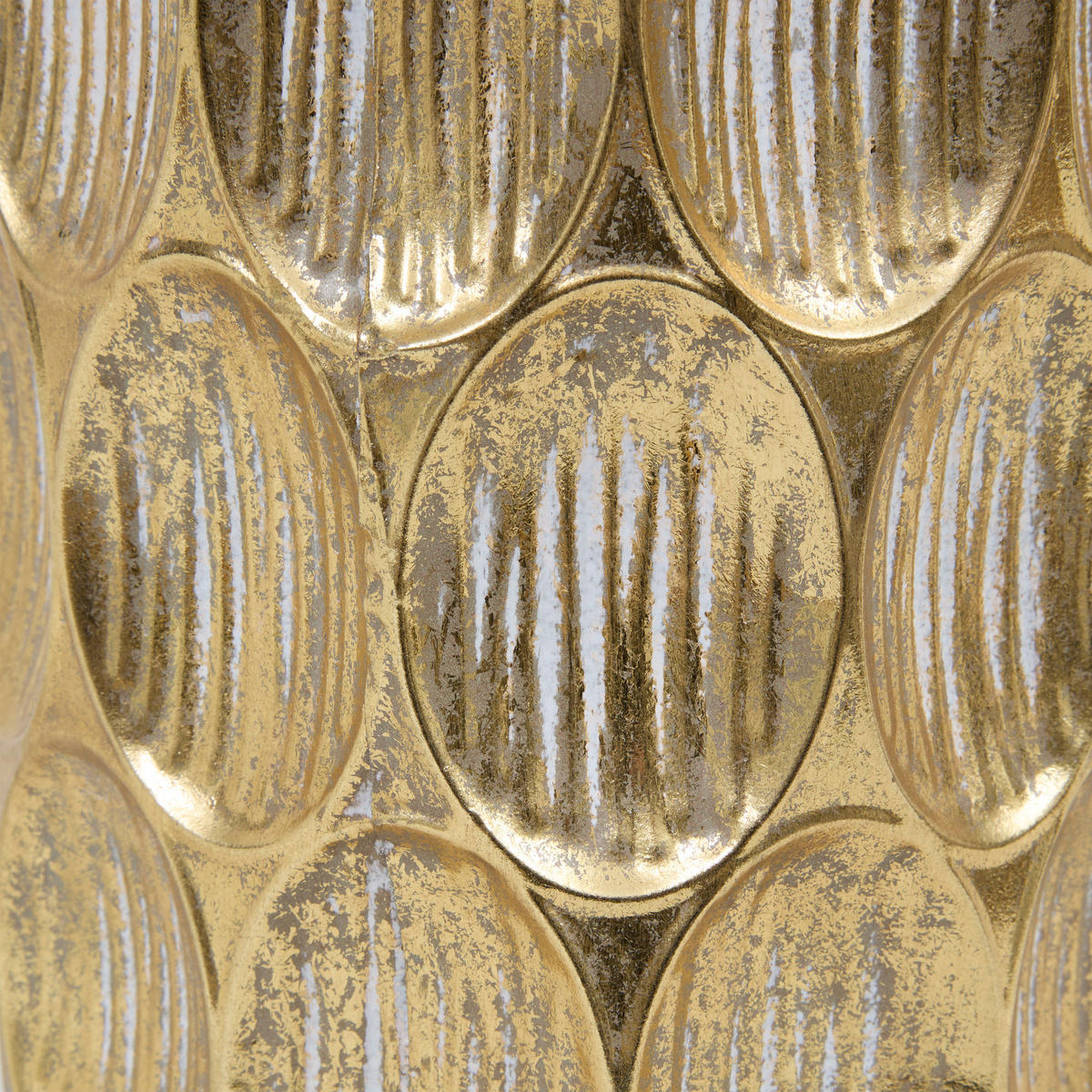 METALLVASE goldfarben Belli 18/18/41 cm - Goldfarben, Metall (41cm) - Atmosphera Createur d´interieur