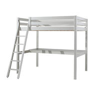 HOCHBETT PINO Weiß 149x209x190 cm - Weiß, Holz - FURNLUX