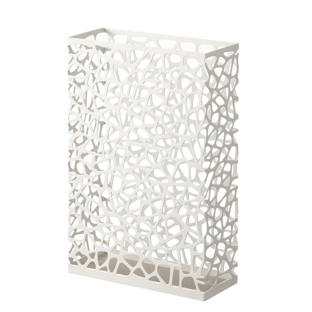 SCHIRMSTÄNDER Nest weiß 30/45/12 cm - Weiß, Metall (30/45/12cm) - Yamazaki