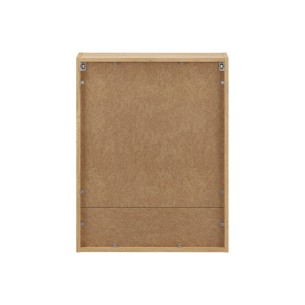 ELEMENT S OGLEDALOM Edmé Drvo - smeđa, drvni materijal (60/76.8/18.8cm) - Petits-meubles