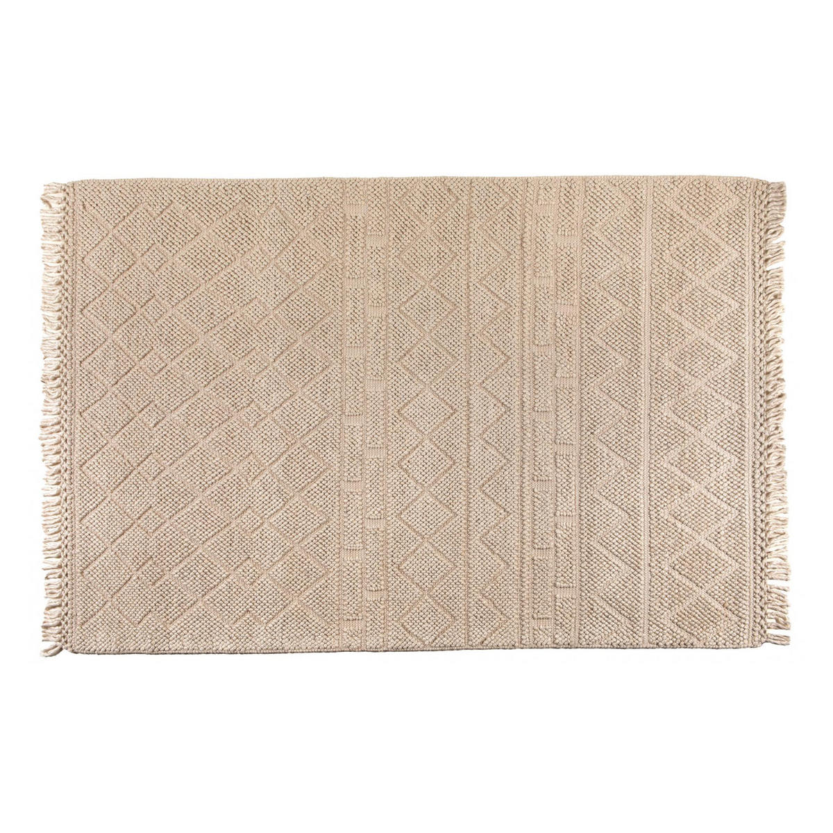 OUTDOOR-TEPPICH Soan schneeweiß 160 x 230 cm - Weiß, Textil (160/230cm) - Vivaraise