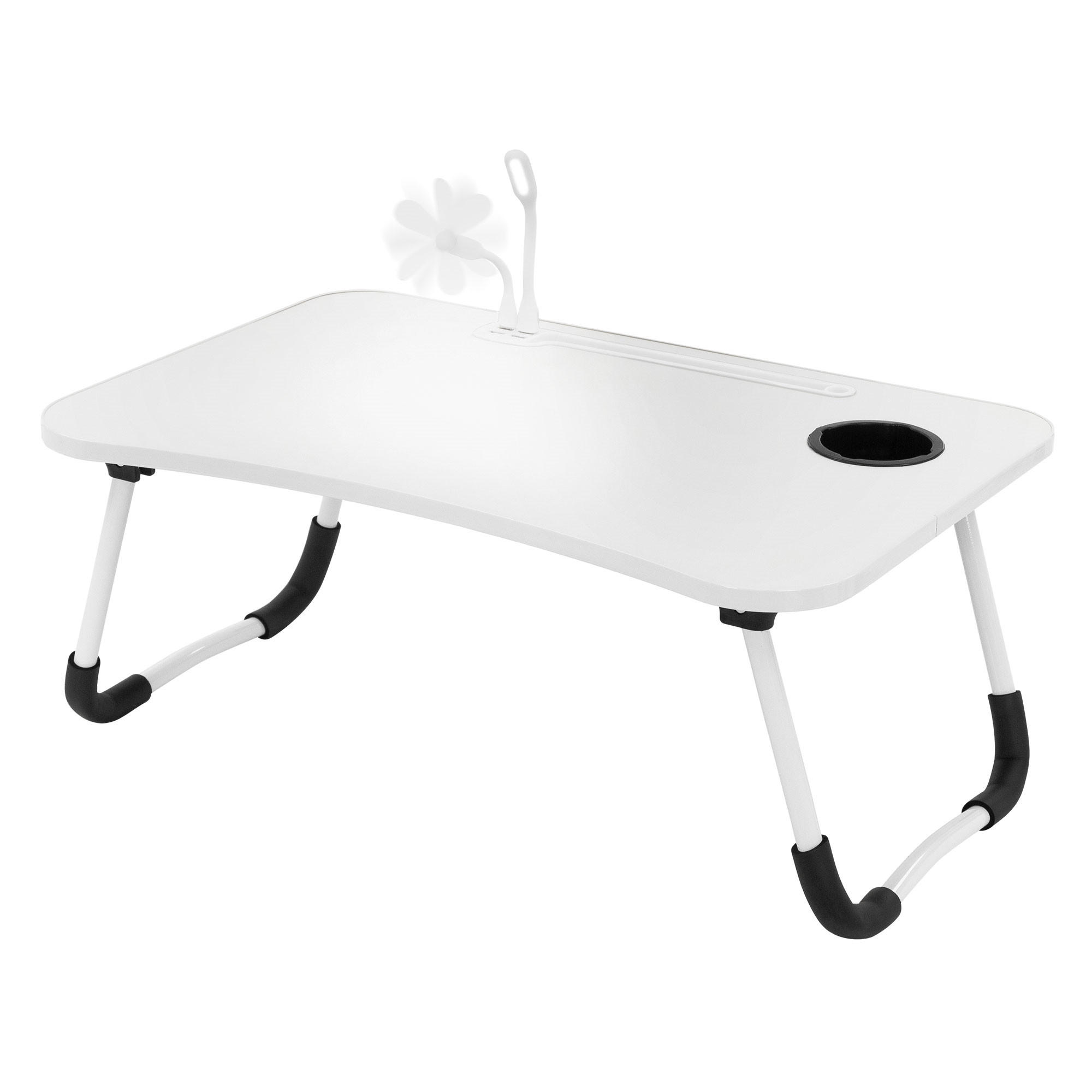 LAPTOPTISCH - Weiß, Holzwerkstoff (60/40/25cm) - ML-DESIGN
