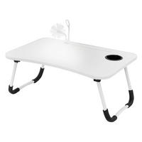 LAPTOPTISCH - Weiß, Holzwerkstoff (60/40/25cm) - ML-DESIGN