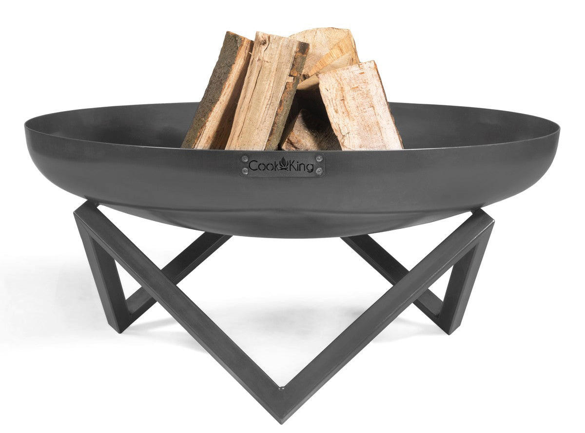 FEUERSCHALE „SANTIAGO“ 100 cm - Rostfarben, Metall (100/100cm) - Cook King