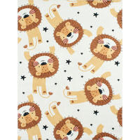 KINDERTEPPICH mit Löwenmotiv Happy 120x160 cm - Beige, Textil (120/160cm) - Nazar Rugs
