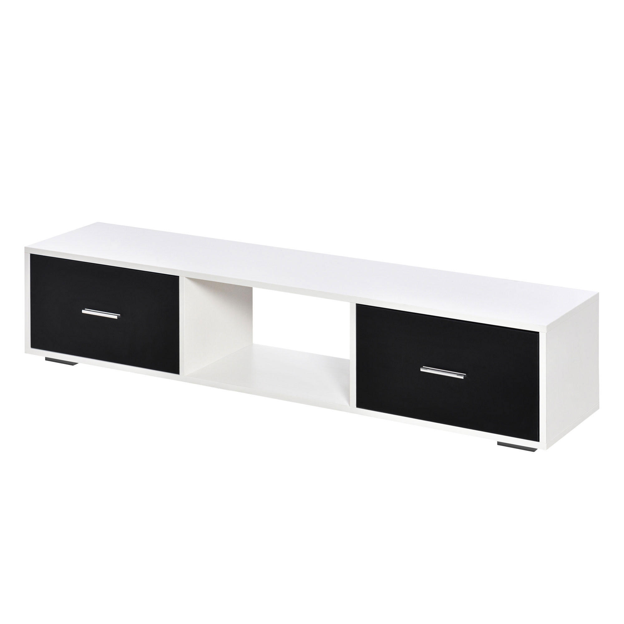 TV-MÖBEL Multicolor 1 Stück - Multicolor, Holzwerkstoff (140/32/30cm) - GiPP