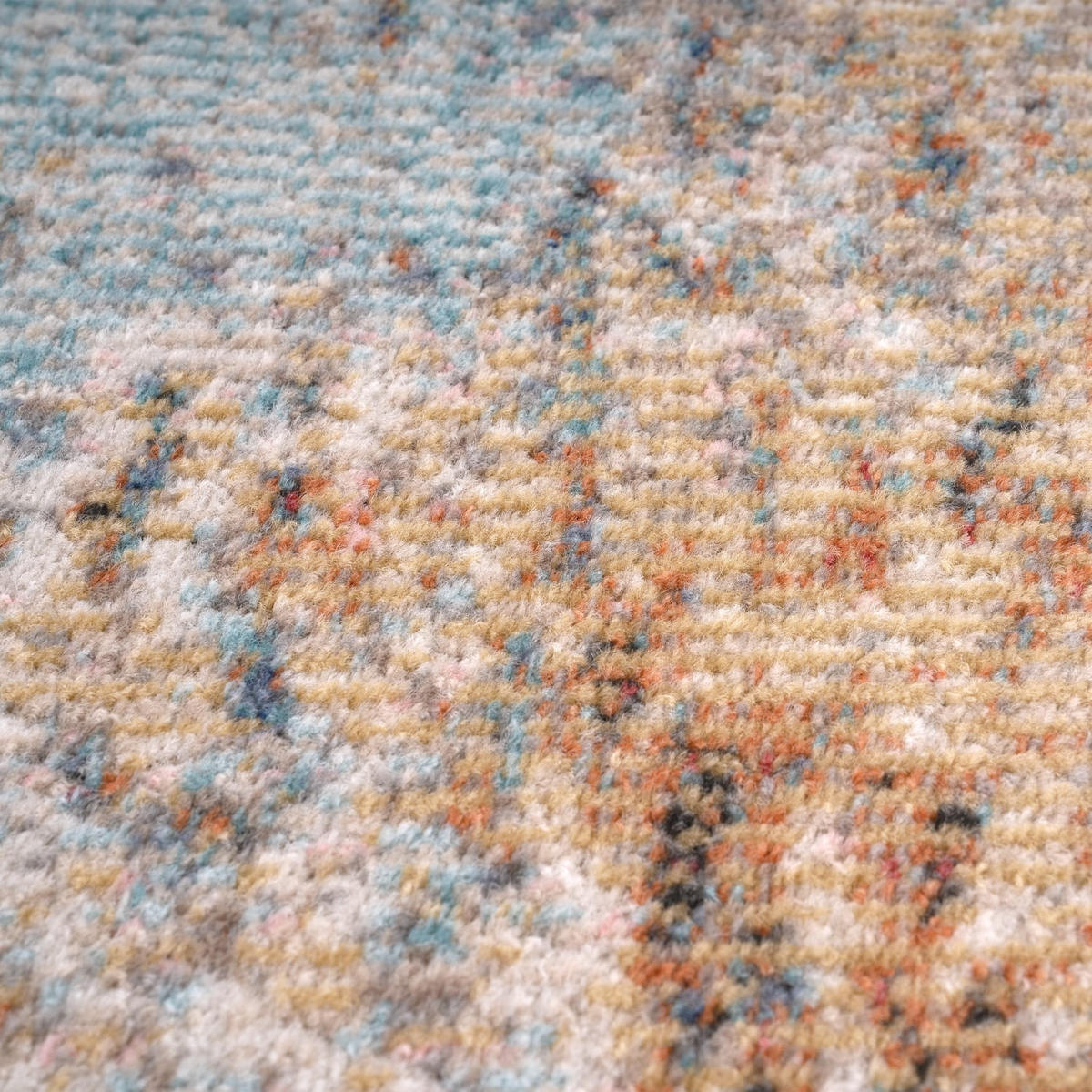 TEPPICH Outdoor Abstrakte Motive Balkon, Terrasse schmutzabweisend Mehrfarbig Rechteckig 60x100 - Multicolor, Textil (60/100cm) - KADIMA DESIGN