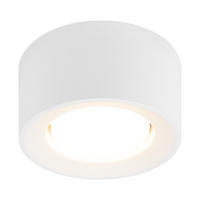 DECKENLEUCHTE Mantyla (4er-Set) 12/6.5/6.5 cm - Weiß, Naturmaterialen (6.5/12/6.5cm) - Nettlife