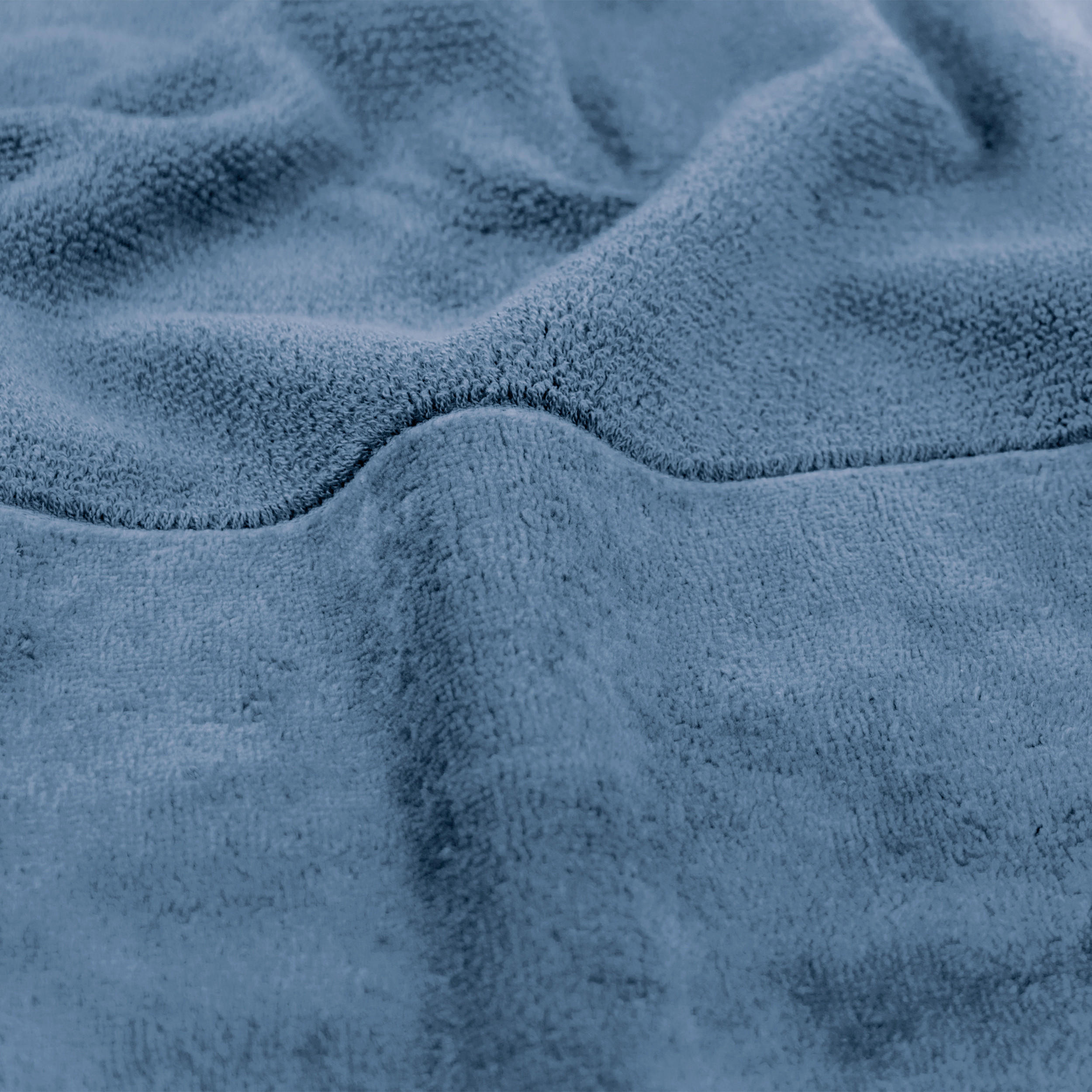 WASCHHANDSCHUH BAMBOO LUXE - Blaugrau, Textil (20/15cm) - MÖVE
