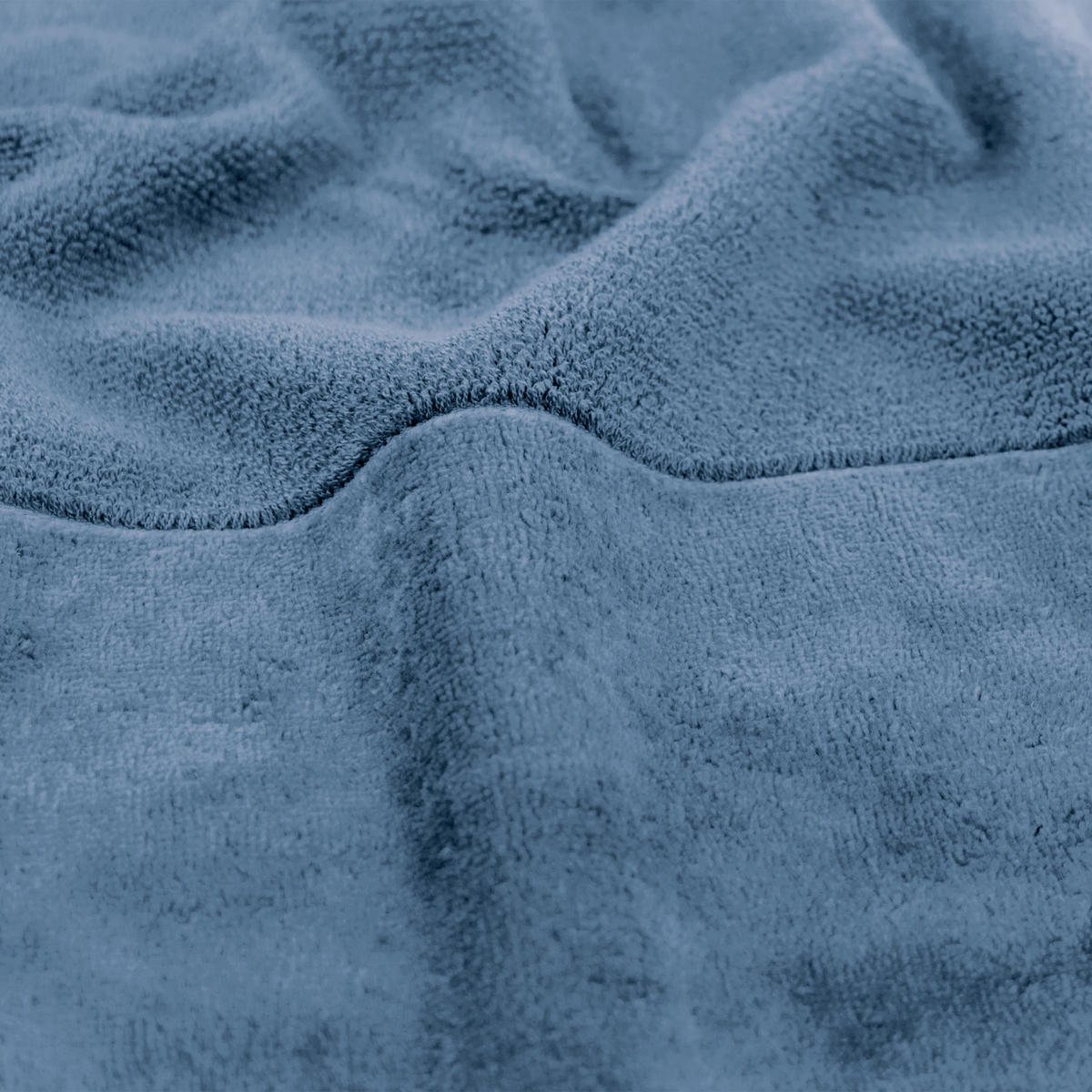 HANDTUCH BAMBOO LUXE - Blau, Textil (50/100cm) - MÖVE