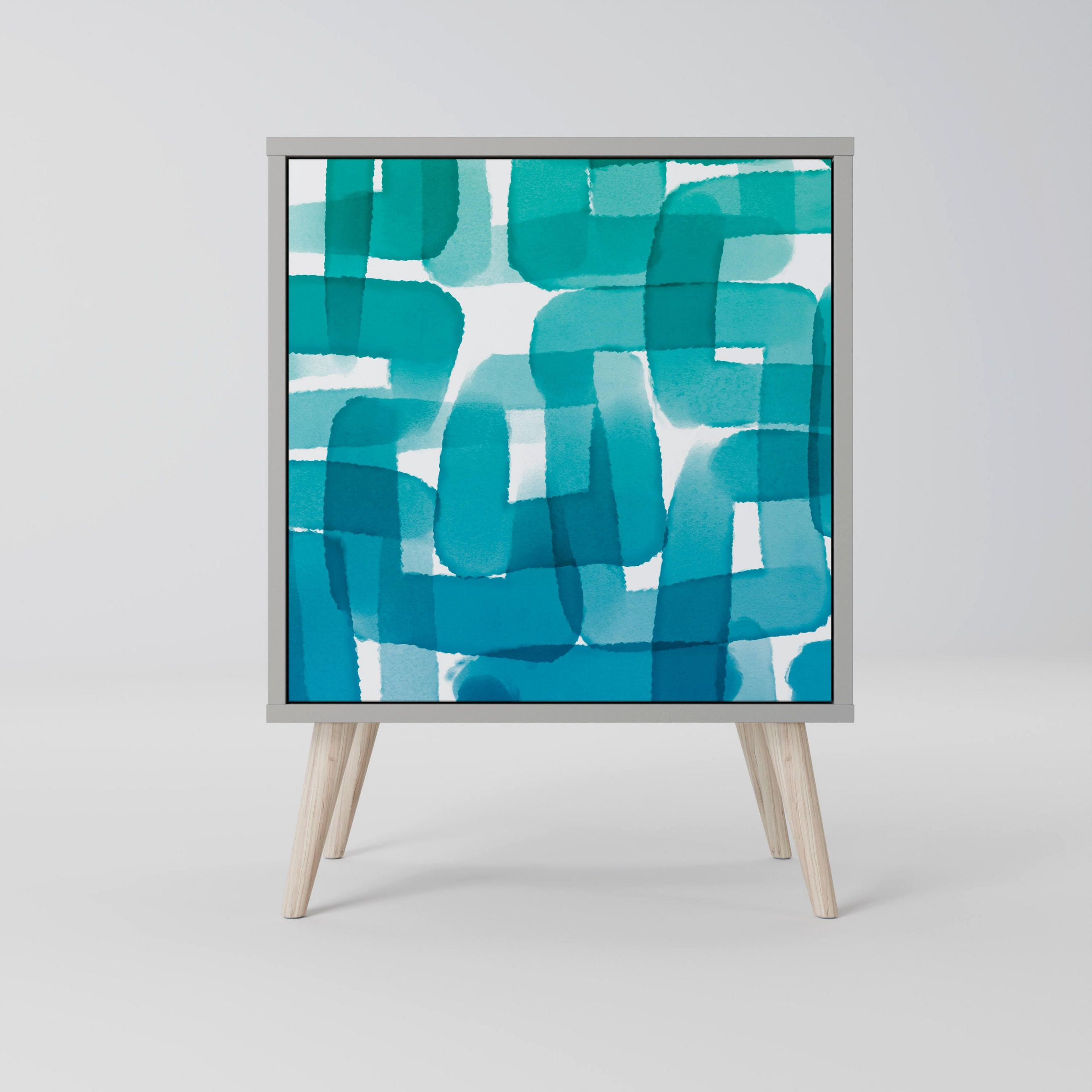 SpaceRebels Sideboard Grau 57.5x77.5x42 cm