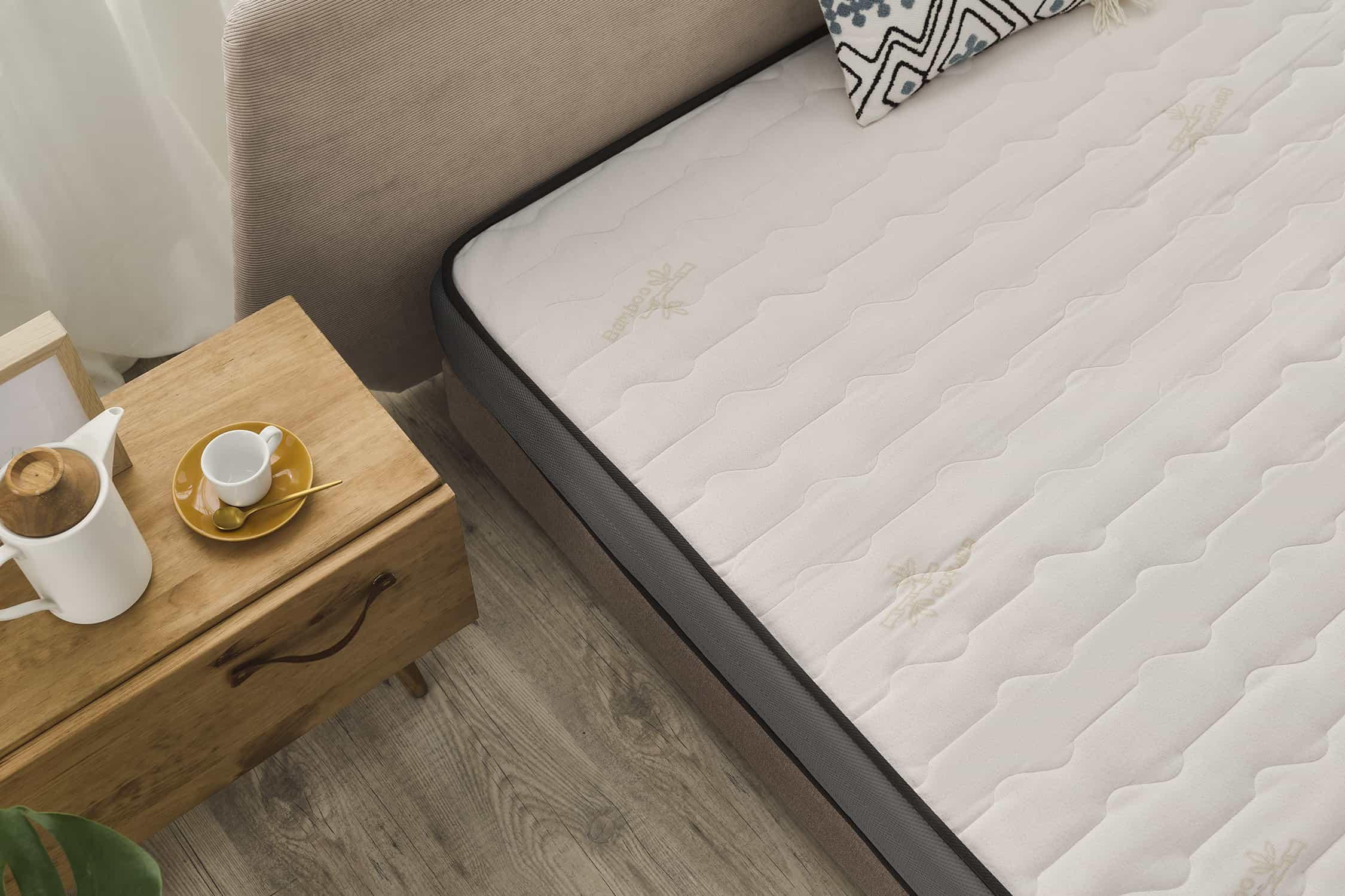 MATRATZE Multi Flex Care - 21cm 160X200cm - Weiß, Textil (160/200cm) - Moonia