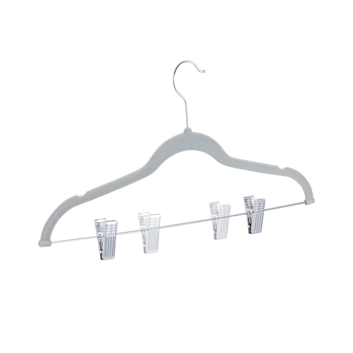 12XZAMATOVÉ vešiaky - viacfarebná, kov/textil (43/22.5/2.8cm) - Relaxdays