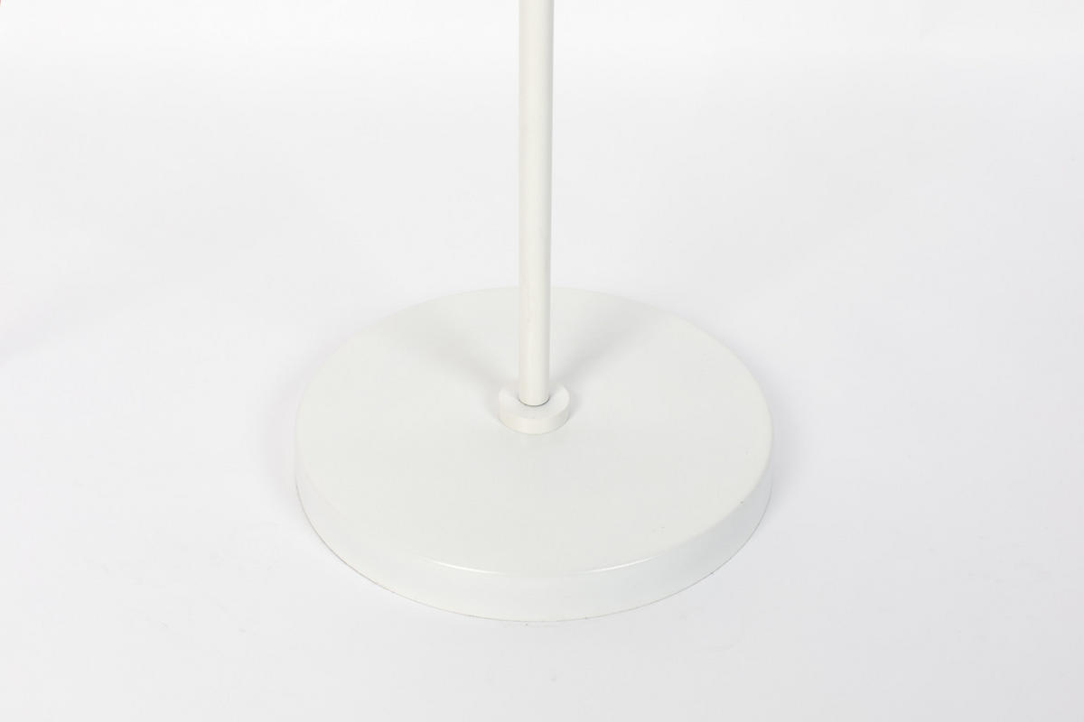 STEHLAMPE Cage - Weiß - 32/21.5/158 cm - Weiß, Kunststoff (32/21.5/158cm)