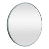 WANDSPIEGEL Ordona - Graphitfarben, Glas/Metall (40/2.8/40cm) - [en.casa]