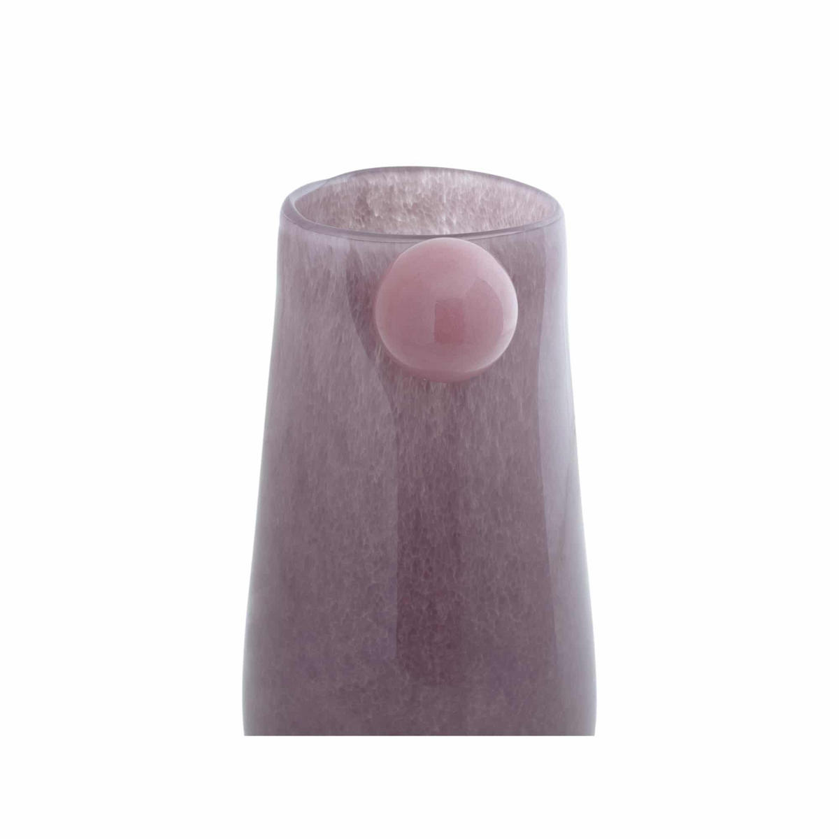 VASE Bolita Medium Lila 15/15/25 cm - Lila, Glas (15/25cm) - Present Time