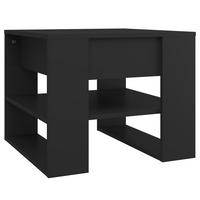 COUCHTISCH Schwarz 55,5x55x45 cm Holzwerkstoff - Schwarz, Holzwerkstoff (55.5/55/45cm) - furnicato