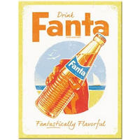 MAGNET 6/8 cm Fanta Bottle Beach - Multicolor, Metall (6/8/0.1cm) - Nostalgic-Art