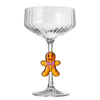 CHAMPAGNERSCHALE Ginger Bread Girl - Orange, Glas (0.32L) - Butlers