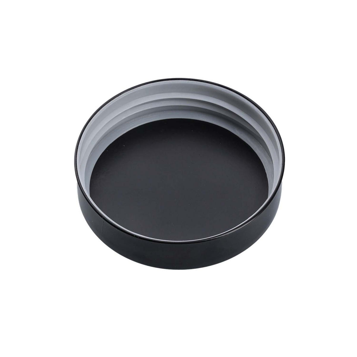 VORRATSGLÄSER zum Beschriften, 6 Stück, schwarz - Ø 10 x 17,8cm - Schwarz, Glas (10/17.8/10cm) - Zeller Present