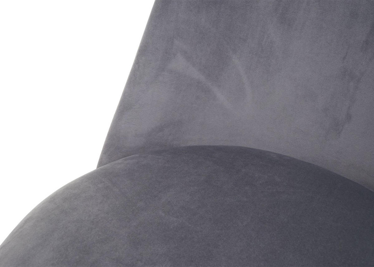 ESSZIMMERSTUHL Grau 2er-Set - Grau, Textil (49/84/58cm) - MCW