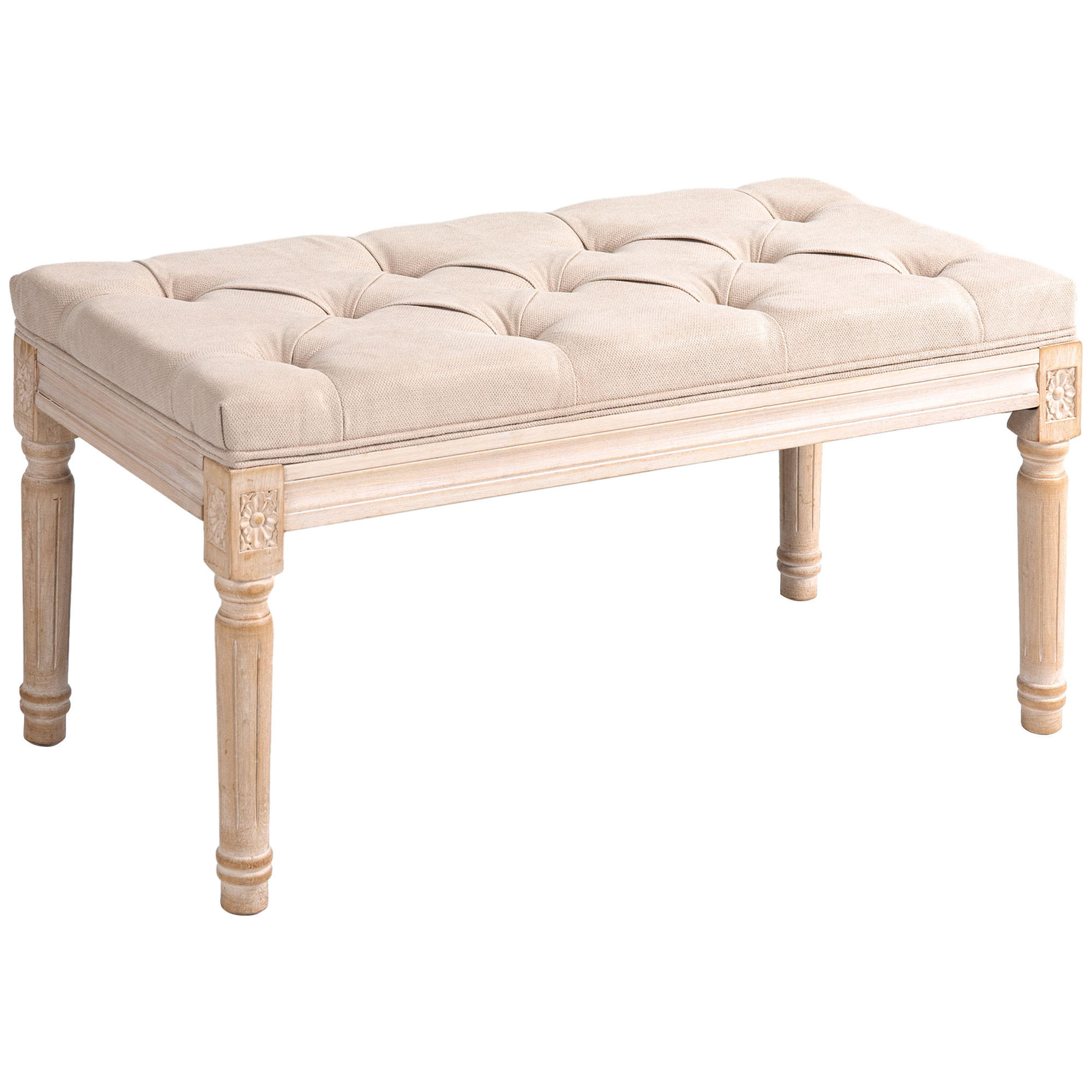 ComfortXL Sitzbank Beige 80x43x40 cm