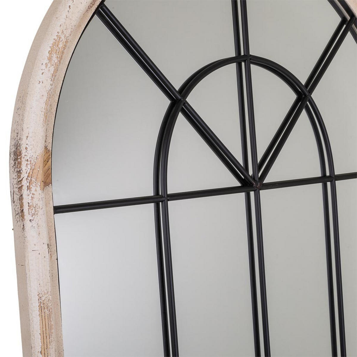 SPIEGEL aus Holz 86x4x168 cm - Weiß, Holzwerkstoff (86/168/4cm) - Wanderlust