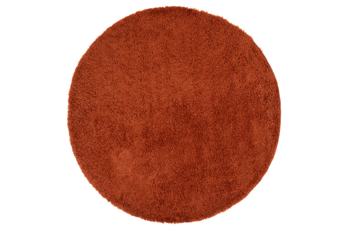 TEPPICH ESSENCE ROUND Terracota 240/240 cm - Orange, Textil (240/240cm) - Tapiso