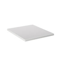 KÜCHENARBEITSPLATTE R-Line, Weiß, 50 cm - Weiß, Holzwerkstoff (50/2.8/60cm) - Vicco