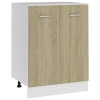 UNTERSCHRANK Lyon Sonoma-Eiche 60/46/81,5 Cm Holzwerkstoff - Alteiche, Holzwerkstoff (46/81.5/60cm) - vidaXL