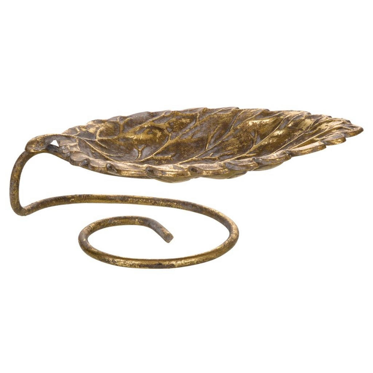 DEKORATIVE FIGUR aus Metall, golden, 24x14x8cm - Goldfarben, Metall (24/8/13.5cm) - Wanderlust