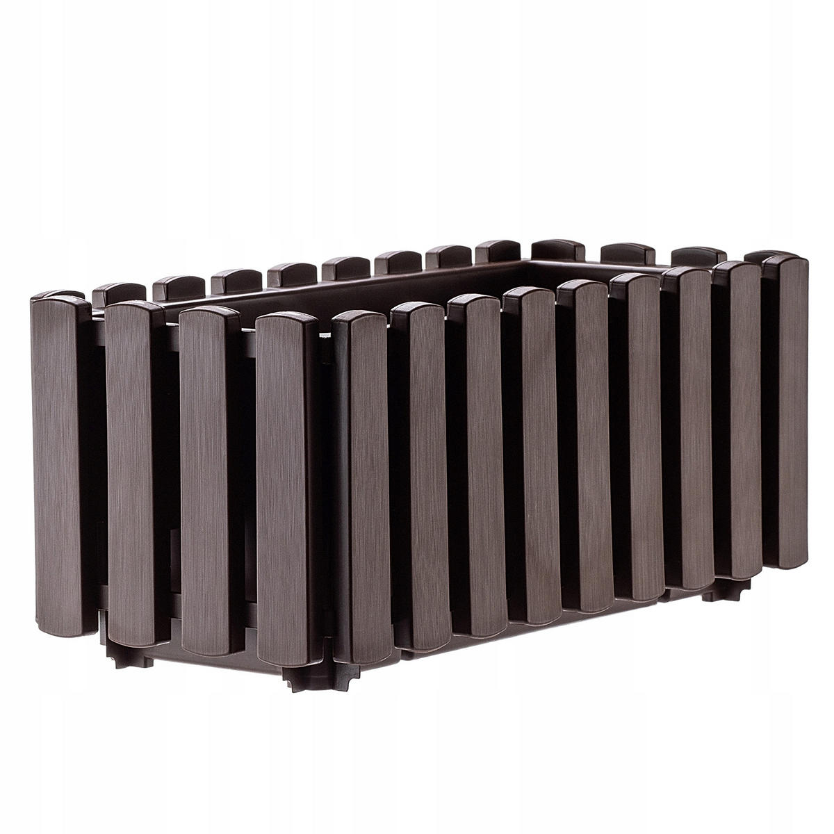 BALKONKASTEN 40 cm, Braun - Braun, Kunststoff (18/38cm) - KADAX