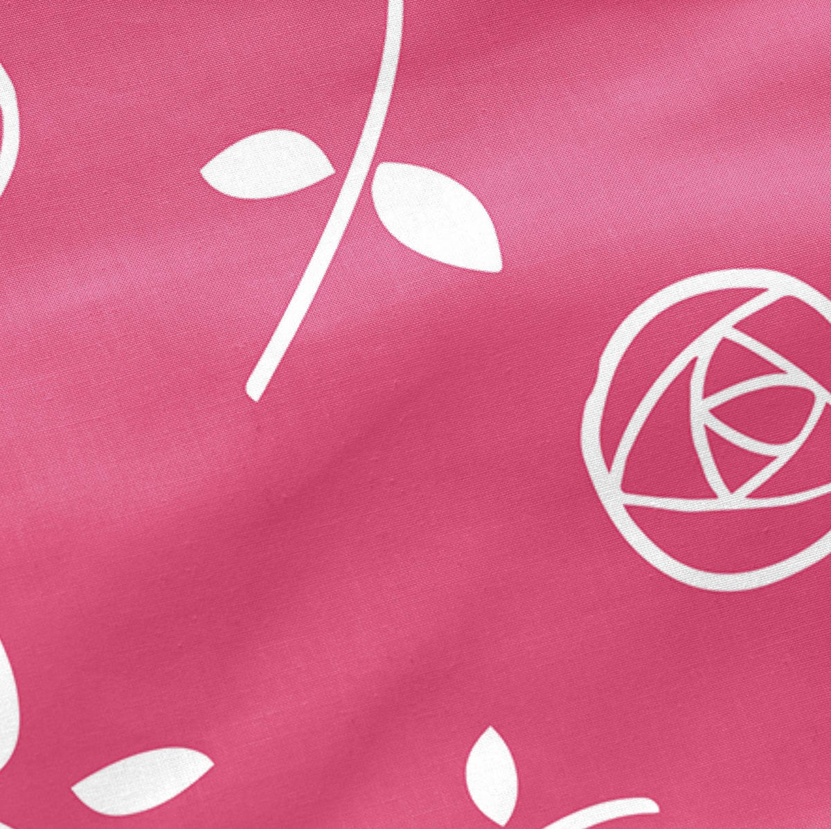 KISSENBEZUG magic rose 80x80 cm mehrfarbig - Multicolor, Textil (80/80cm) - Happy Friday