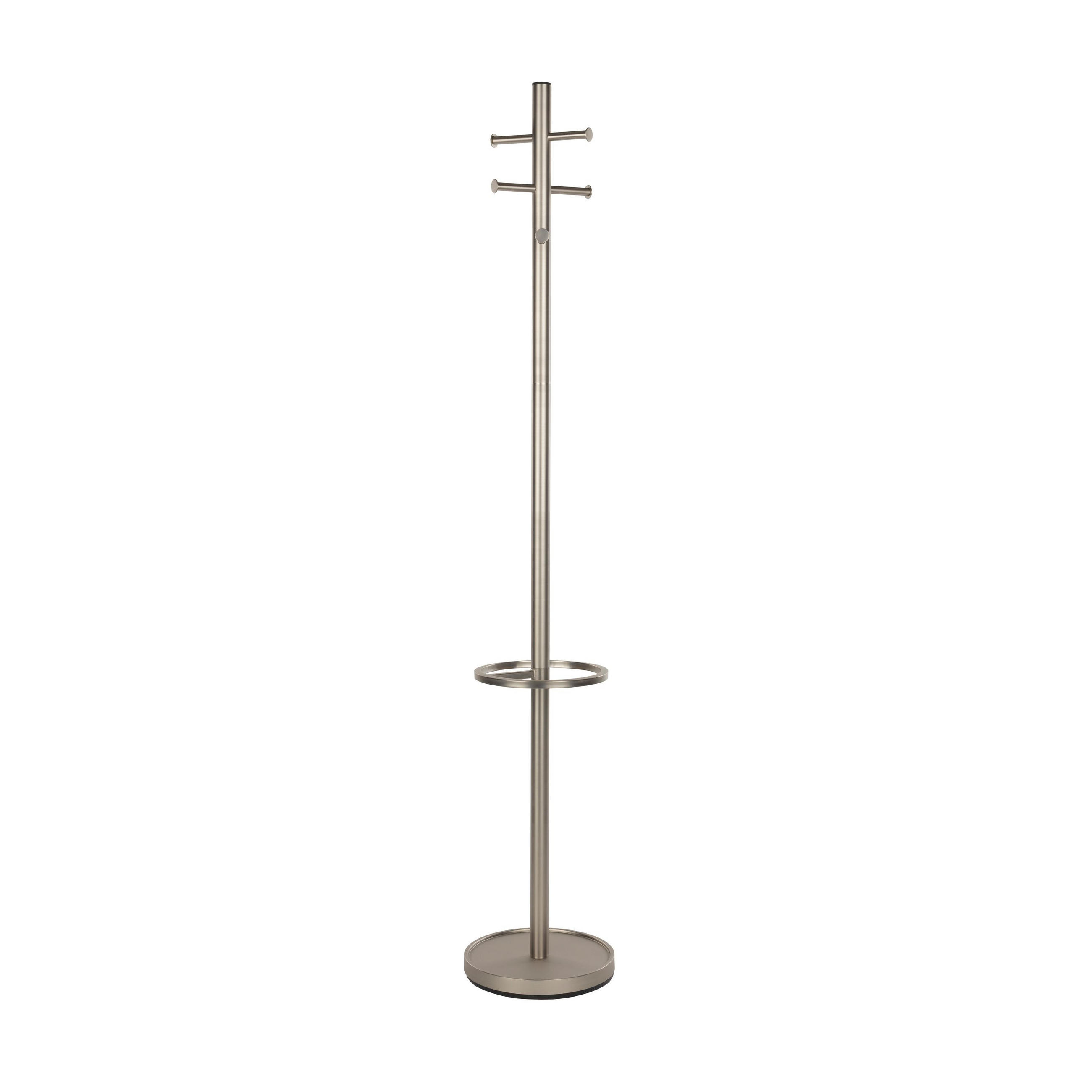 Zuiver Garderobeständer Silber 31x180x31 cm