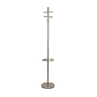 GARDEROBESTÄNDER Wednesday Silber - Silberfarben, Metall (31/180/31cm) - Zuiver