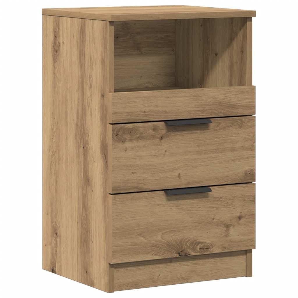 NACHTTISCH Artisan-Eiche 40/36/65 Cm Holzwerkstoff - Braun, Holzwerkstoff (36/65/40cm) - vidaXL