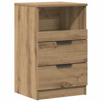 NACHTTISCH Artisan-Eiche 40/36/65 Cm Holzwerkstoff - Braun, Holzwerkstoff (36/65/40cm) - vidaXL