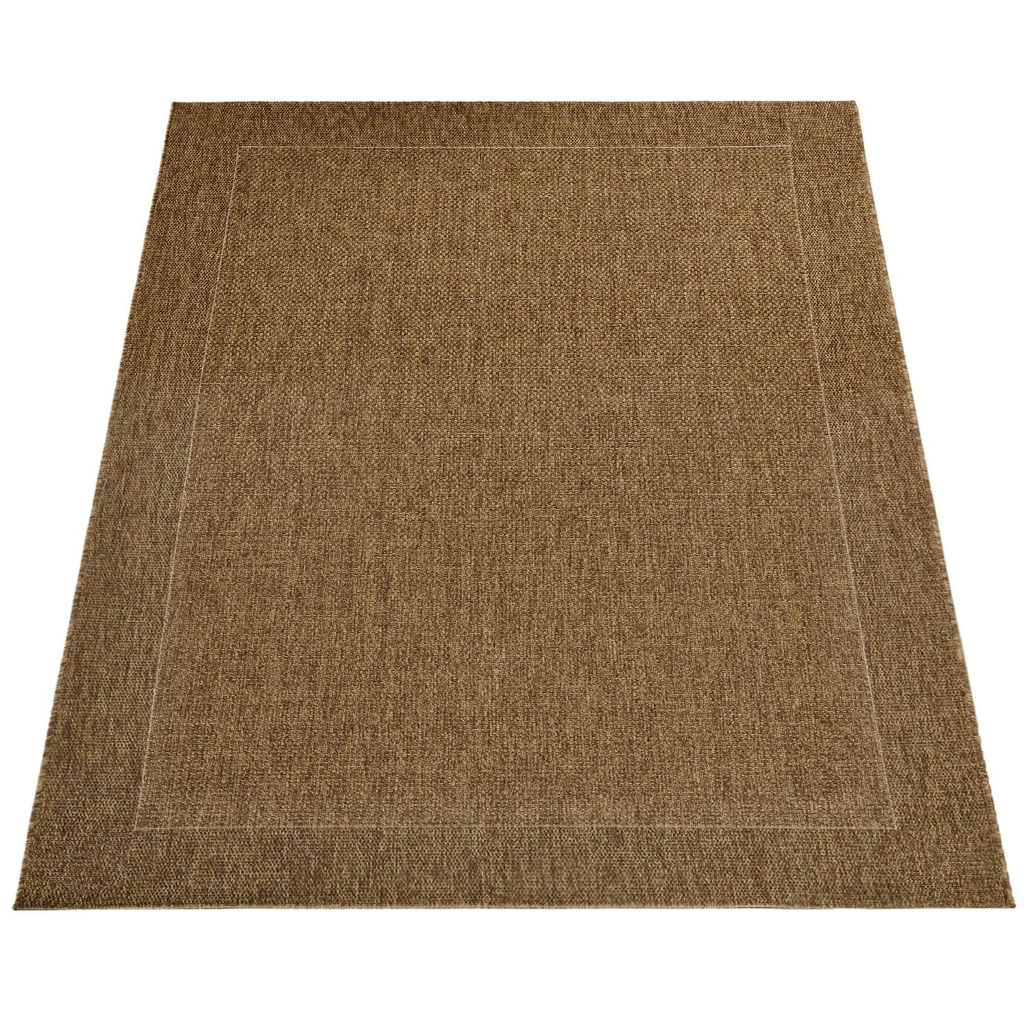 OUTDOORTEPPICH 160/230 cm Waregem 621 - Braun, Kunststoff (160/230cm) - Paco Home