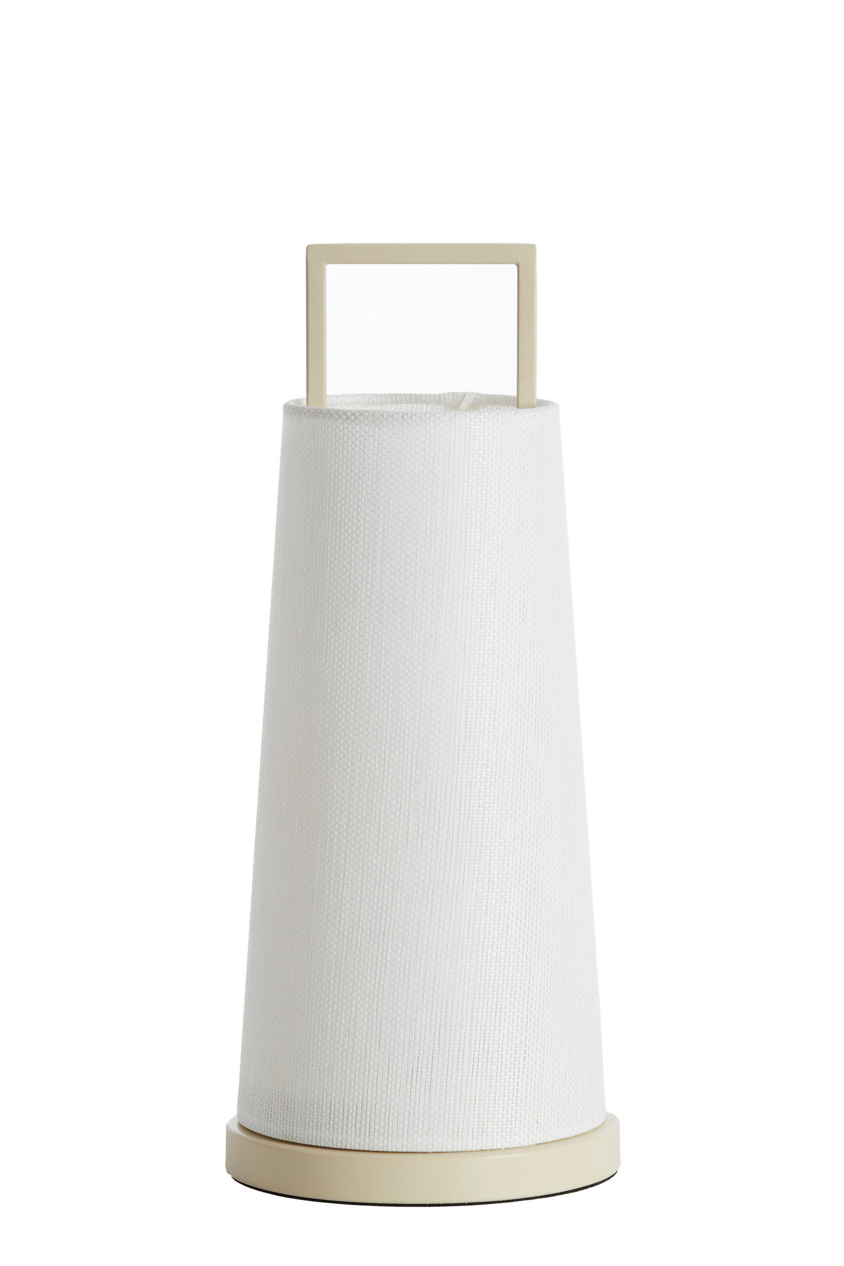 TISCHLAMPE Fyon Braun Ø16/37,5 cm - Braun, Textil (16/16/37.5cm) - Light & Living