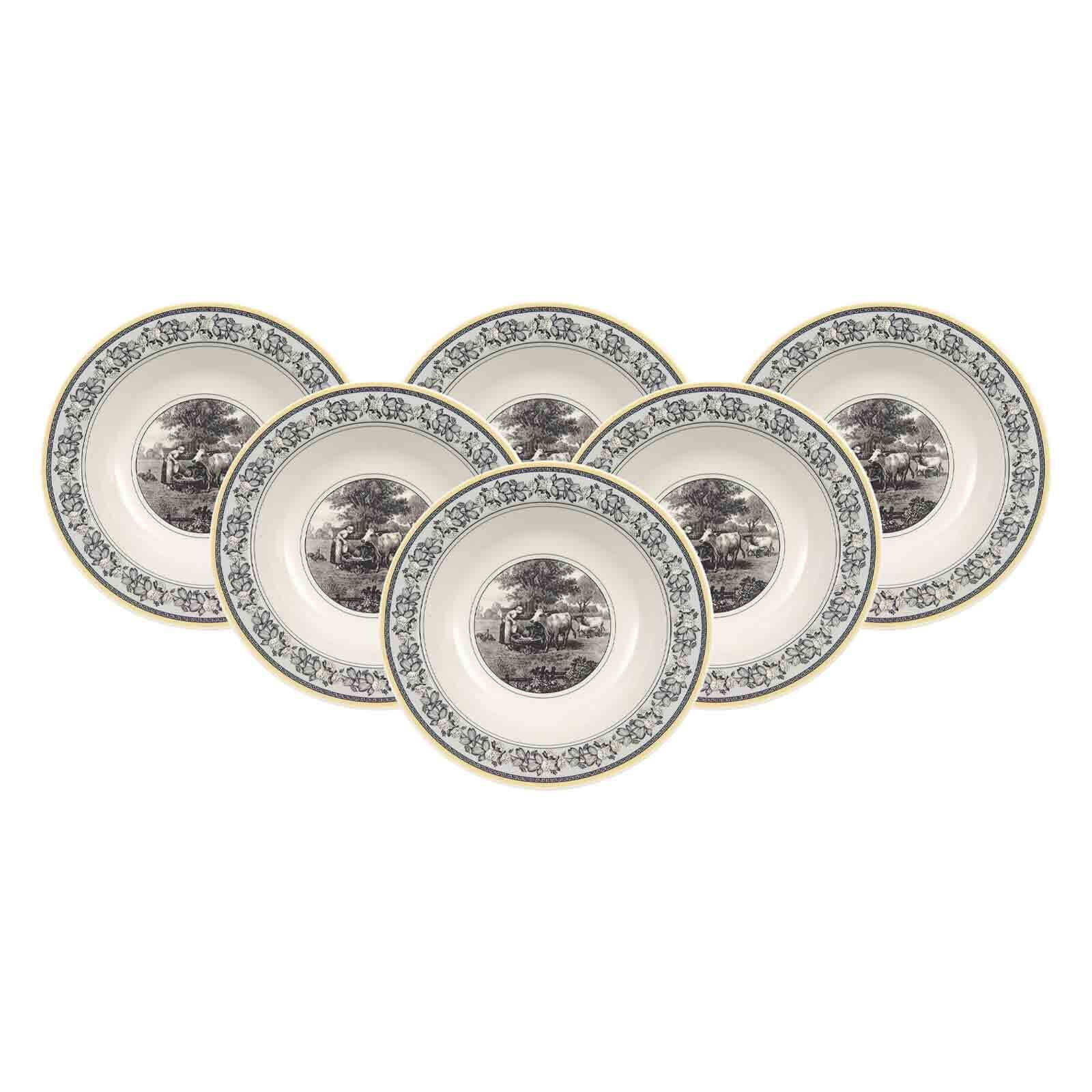 SALATSCHALEN Audun Ferme bunt ø 19,9 cm 6er Set - Multicolor, Keramik (19cm) - Villeroy & Boch