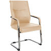 SCHWINGSTUHL Lederlook Khaki - Dunkelgelb, Textil/Metall (55/88/60cm) - CLP