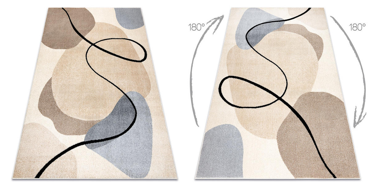 TEPPICH Fusion 240/330 cm - Creme, Textil (240/330cm) - rugsX