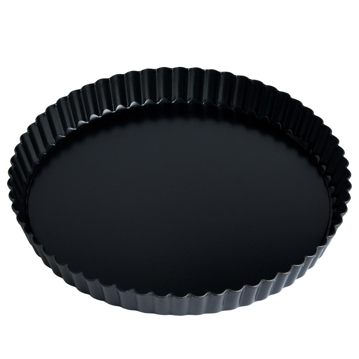 QUICHE-BACKFORM A La Tarte - Schwarz, Metall (24/24/3cm) - Butlers