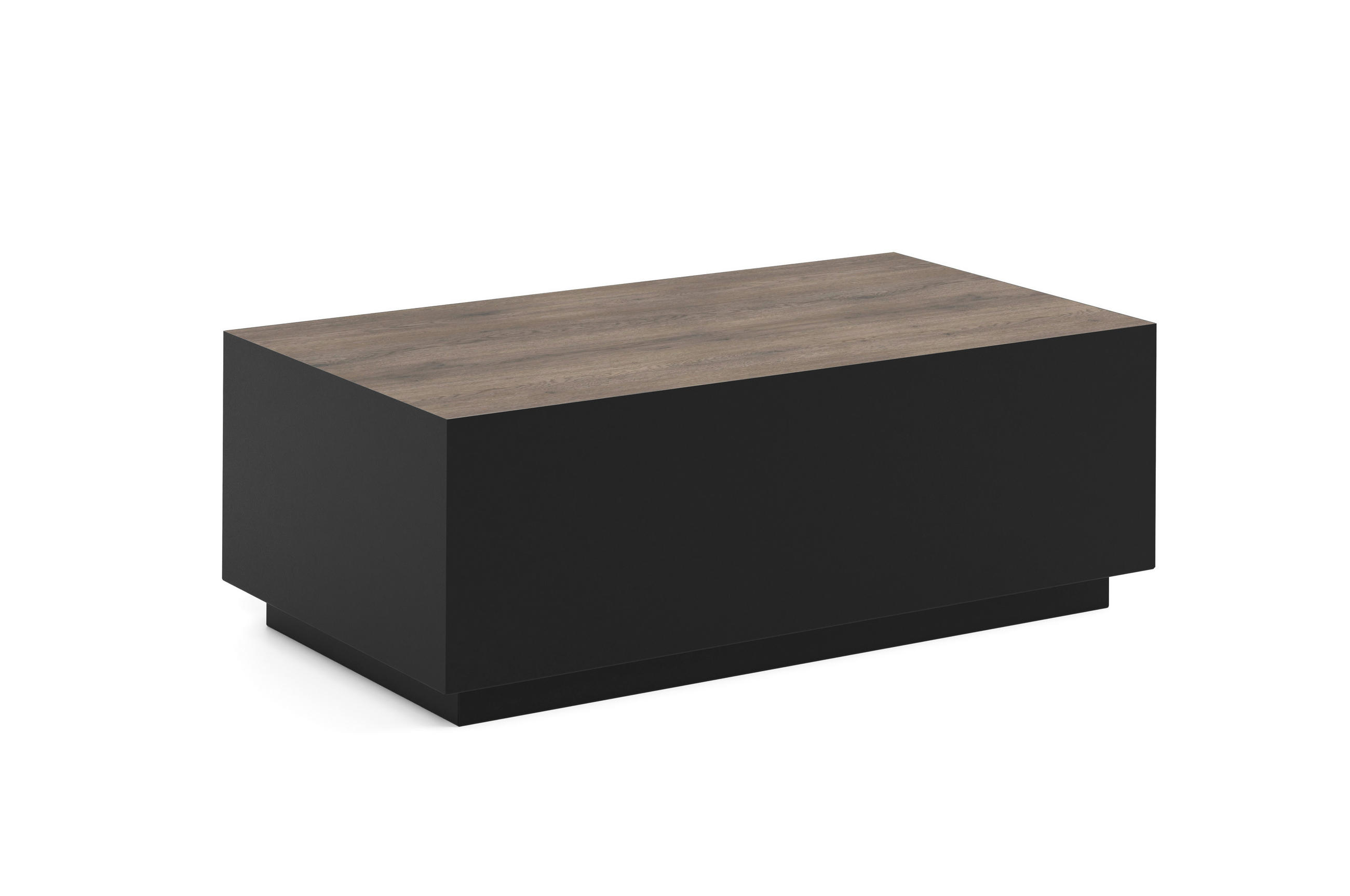 COUCHTISCH MORISS - Schwarz/Sahara, Holzwerkstoff (55/100/36cm) - Meblini