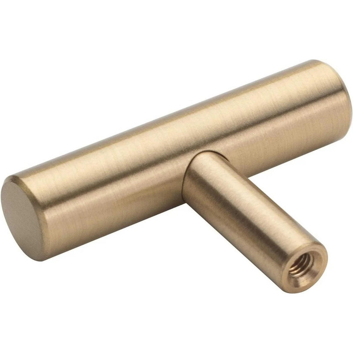 SCHRANKKNOPF Gold 10er-Set 60 mm Messing - Multicolor, Metall (3.5/3/6cm)