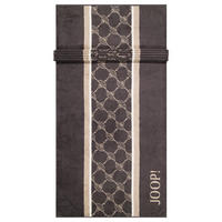 HANDTÜCHER SAUNA STRIPES 1717 ANTHRAZIT - 73 - Grau, Textil (80/200cm) - Joop!