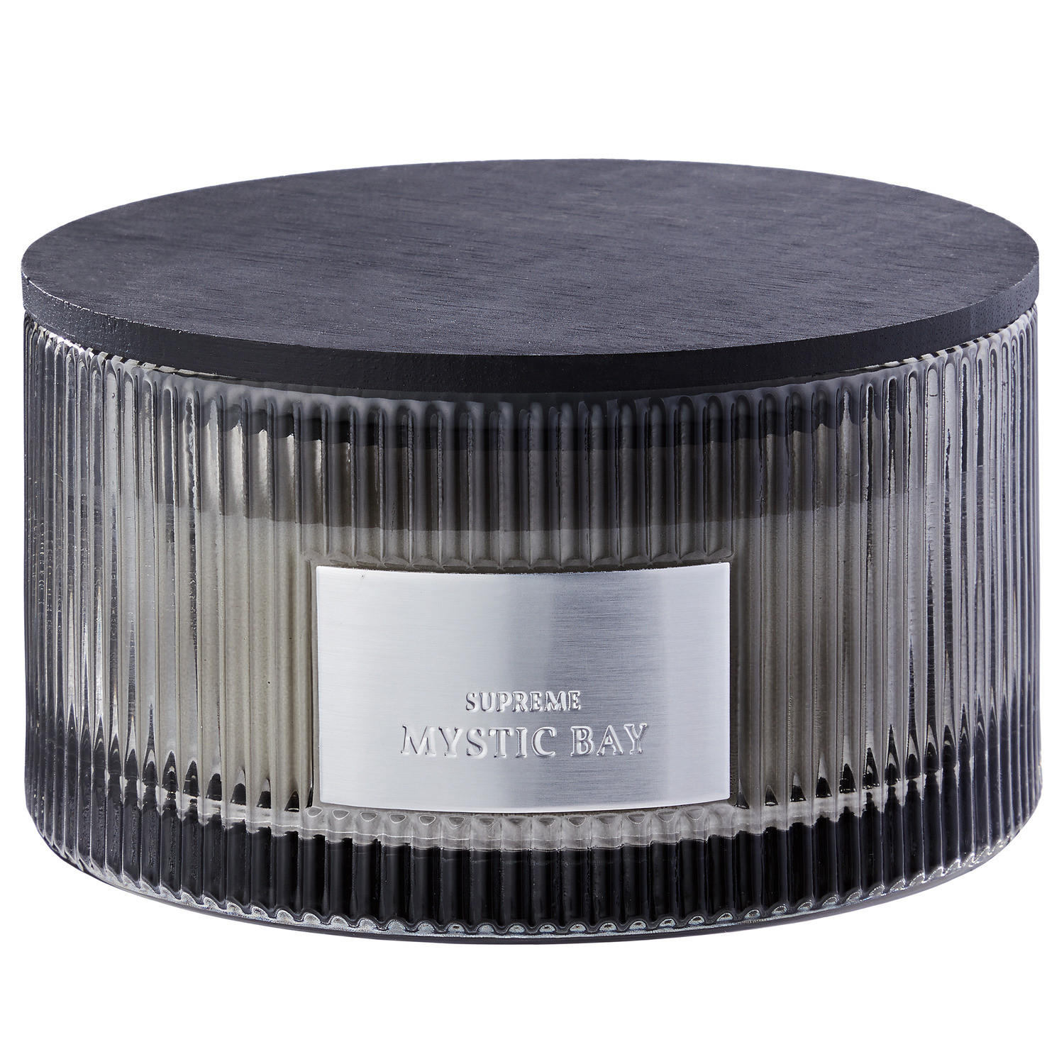 DUFTKERZE Supreme Mystic Bay - Dunkelgrau, Glas (9cm) - Butlers