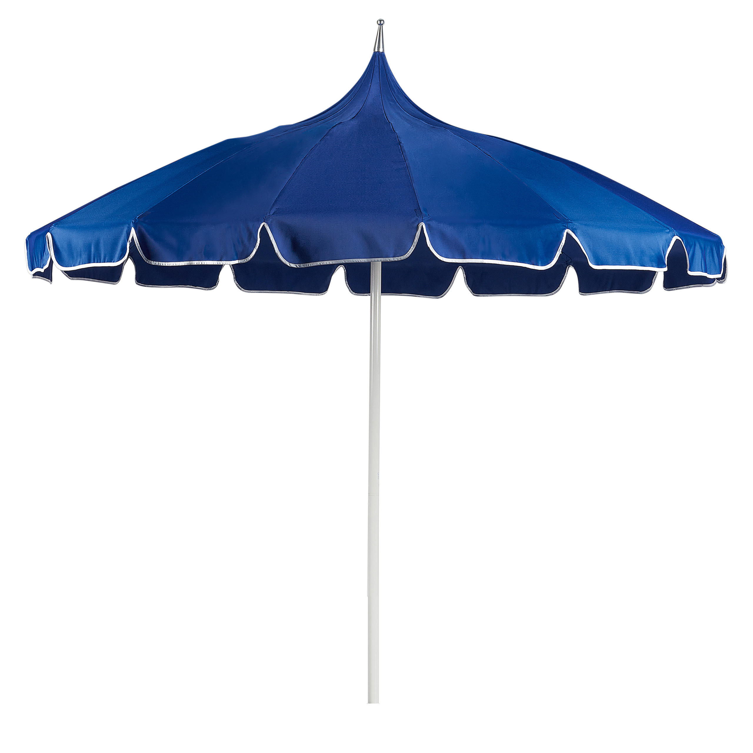 SONNENSCHIRM Blau Minoa - Blau, Textil (245/245cm) - Beliani
