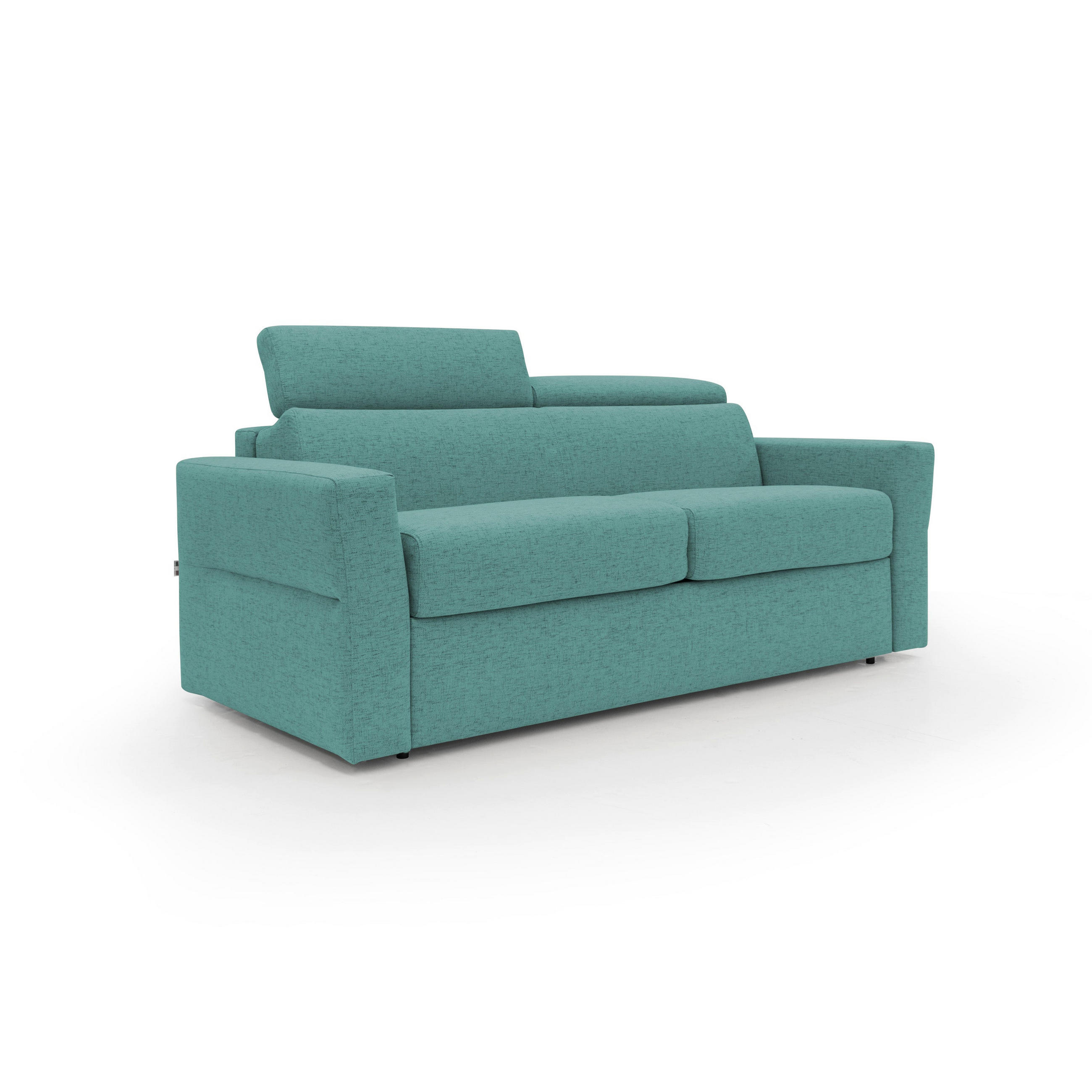 SCHLAFSOFA Avalon - Grün, Textil (200/100/95cm) - Divani.store