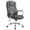 BÜROSTUHL Xavier, Stoff Dunkelgrau - Dunkelgrau, Textil/Metall (62/125/70cm) - TPFLiving
